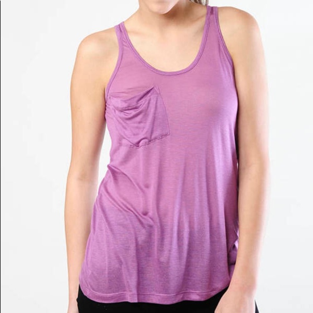 Kain Label Tank Top with Pocket-Lilac